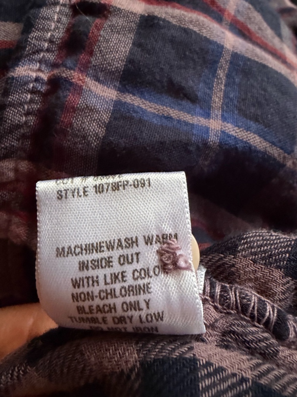CP Shades x Free People Doublecloth Plaid Top XS - Picture 8 of 8